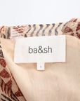 Ba&Sh 'Mahaut' Print Mini Dress Size 0