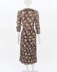 Ba&Sh 'Love Emeraude' Midi Dress Size Small