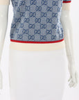 Gucci Wool Knit GG Top Size Small