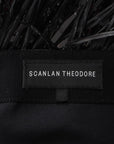 Scanlan Theodore Tinsel Fringe Mini Skirt Size 6