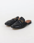 Gucci Leather Princetown Slippers Size 38