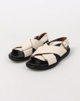 Marni Fussbett Leather Sandals Size 38