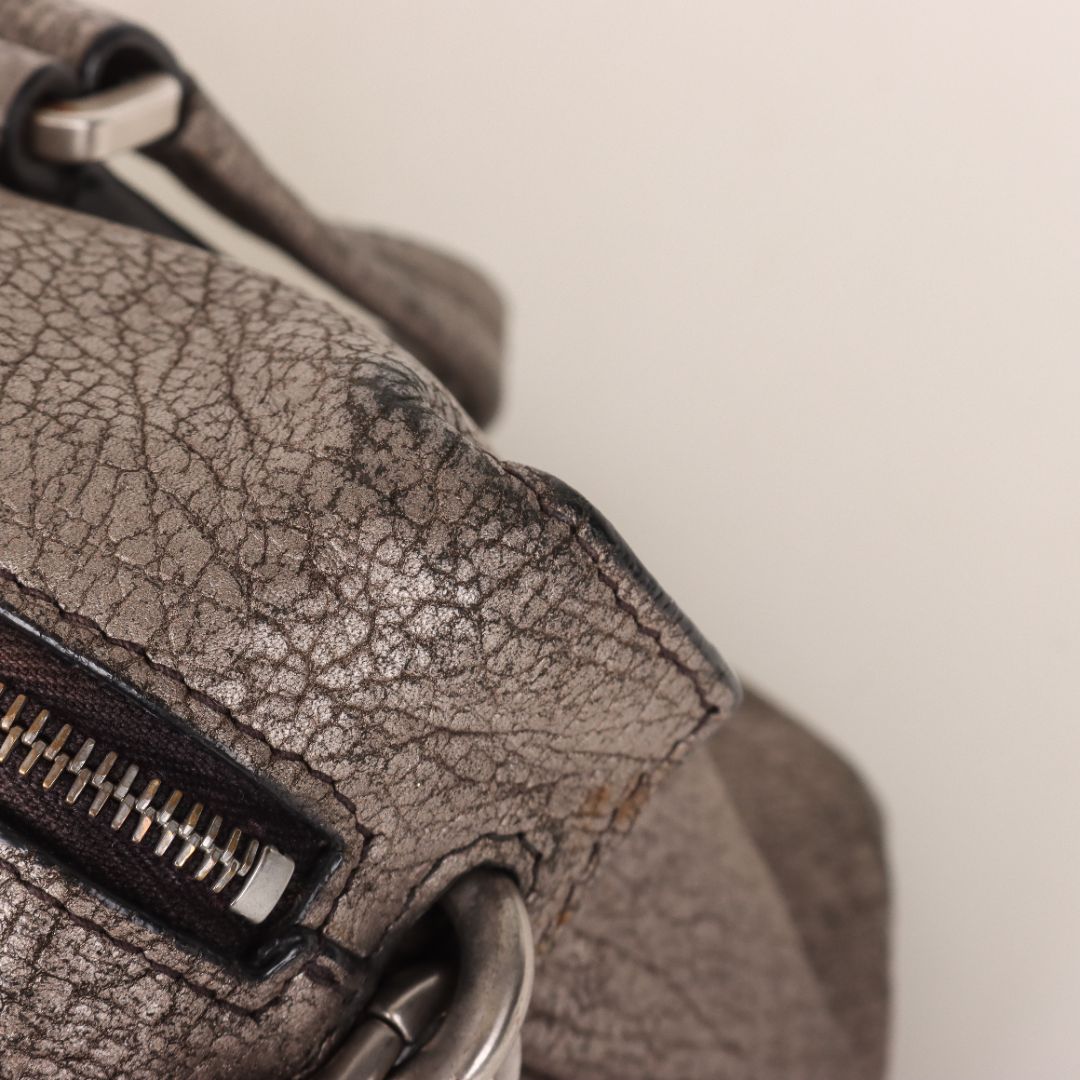 Rick Owens Leather Top Handle Crossbody