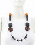 Angela Caputi Resin Multi Bead Necklace