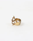 Yves Saint Laurent 'Arty' Cabachon Ring Size US 7