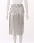 Isabel Marant Metallic Pleated Skirt Size FR 36 | AU 8