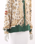 Hermes Silk Printed Shirt Size FR 40 | AU 12