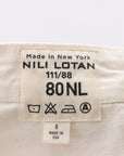 Nili Lotan Cotton Pants Size US 8 | AU 12