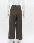 Scanlan Theodore Cotton Wide Leg Cropped Pants Size 12