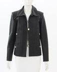 Chanel 2020 Cotton Military Style Jacket Size FR 36 | AU 8