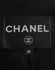 Chanel 2020 Cotton Military Style Jacket Size FR 36 | AU 8