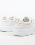 Gucci GG Leather Embossed Sneakers Size 40