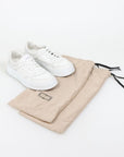 Gucci GG Leather Embossed Sneakers Size 40