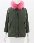 Mode & Affaire Faux Fur Lined Hooded Jacket Girls AU 10