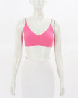 Scanlan Theodore Crepe Knit Bralette Size Small