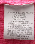 Scanlan Theodore Crepe Knit Bralette Size Small