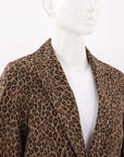 Nili Lotan Addison Leopard Print Jacket Size US 6 | AU 10