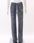 Joseph Silk Snake Print Pyjama Pant Size FR 36 | AU 8