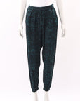 Rabens Saloner Satin Print Pants Size Small