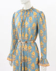 Zimmermann Silk Midi Wrap Dress Size 1