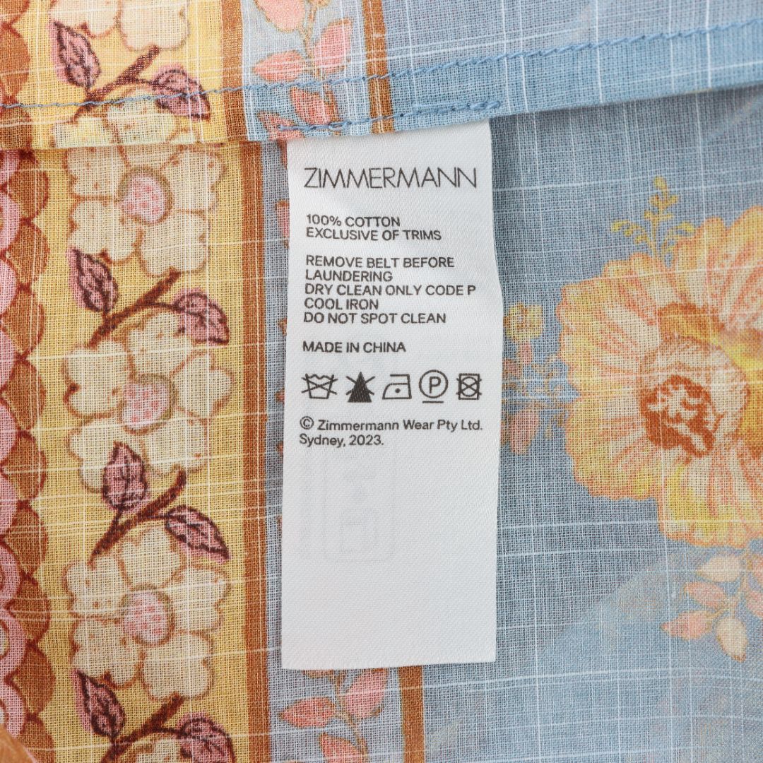 Zimmermann Junie Frill Dress Size 1