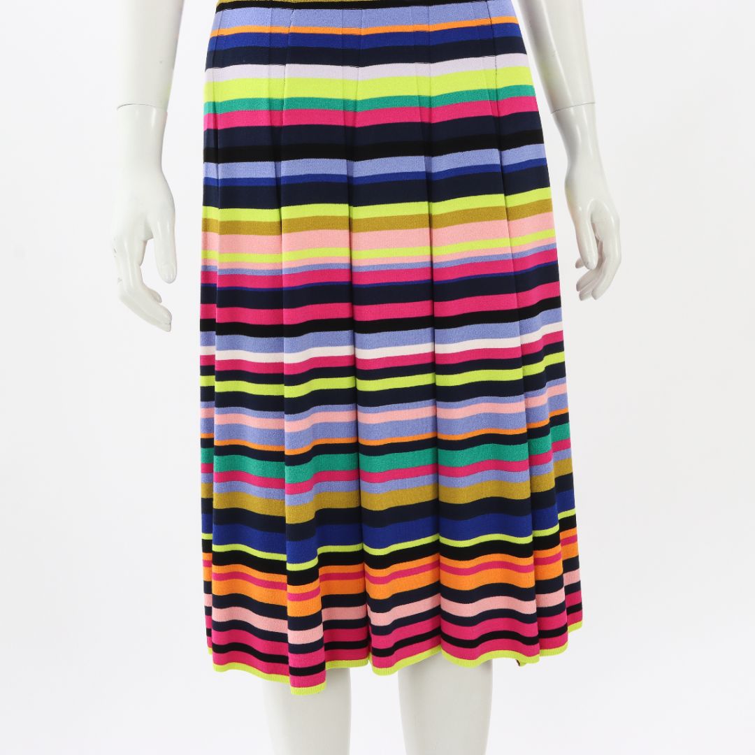 Milly Stripe Surplice dress Size P