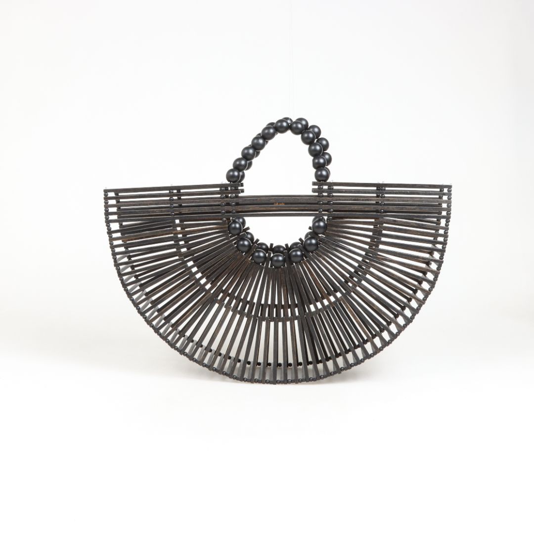 Cult Gaia Fan Ark Handle Bag