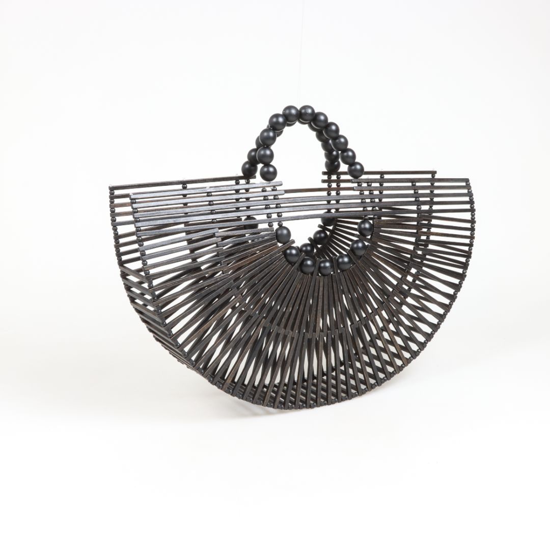 Cult Gaia Fan Ark Handle Bag