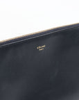 Celine Leather Trio Clutch