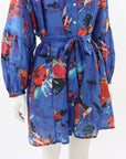 Chufy Floral Cotton/Silk Dress Size S