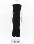 Norma Kamali Sleeveless Fishtail Dress Size Medium