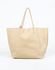 Alexander McQueen Grained Leather Shopper Tote