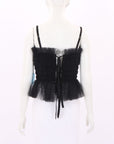 Macgraw Beloved Tulle Bodice Top Size 12