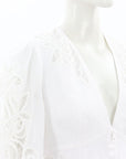 Zimmermann 'Mae' Lace Button Mini Dress Size 1