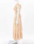 Poupette St Barth 'Della' Floral Maxi Dress Size M