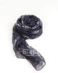 Alexander McQueen Silk Skull Print Scarf