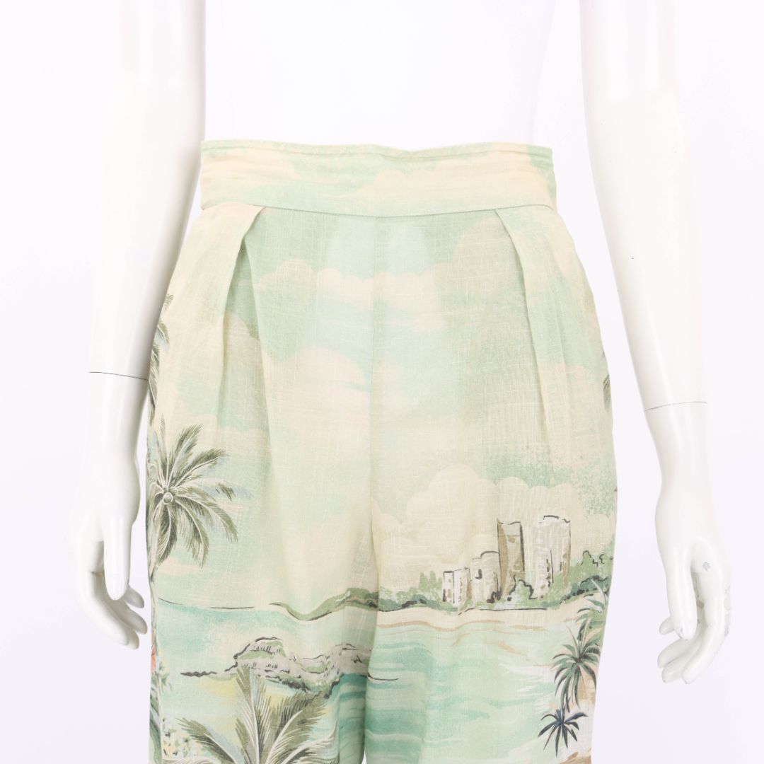 Zimmermann &#39;Vacay&#39; Tied Track Pant Size 8