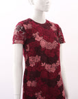 Burberry Embroidered Lace Shift Dress Size UK 4