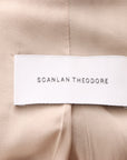 Scanlan Theodore Linen Double Breasted Jacket Size 8