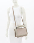 Brunello Cucinelli Shearling Medium City Bag