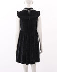Miu Miu Velvet Embellished Mini Dress Size IT 38 | AU 6