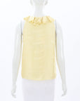 Chanel Silk Ruffle Blouse Size FR 38 | AU 10