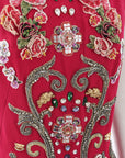 Dolce & Gabbana Fluted Embellished Dress Size IT 48 | AU 16