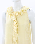 Chanel Silk Ruffle Blouse Size FR 38 | AU 10