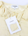 Chanel Silk Ruffle Blouse Size FR 38 | AU 10