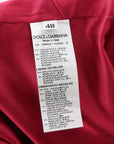 Dolce & Gabbana Fluted Embellished Dress Size IT 48 | AU 16
