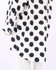 Marni Polka-Dot Long-Sleeve Dress Size IT 42 | AU 10