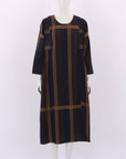Uma Wang Alinafe Checkered Dress Size Large