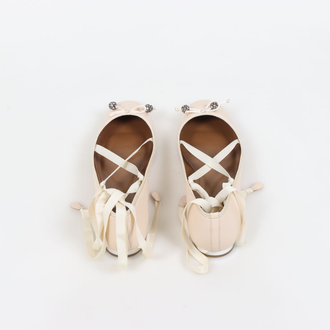 Aquazzura &#39;Very Ballerina&#39; Ballet Flats Size 38