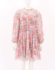 Zimmermann Poppy Eyelet Rami Mini Dress Size 2